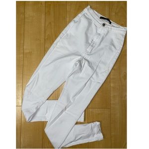 High waist skinny jeans